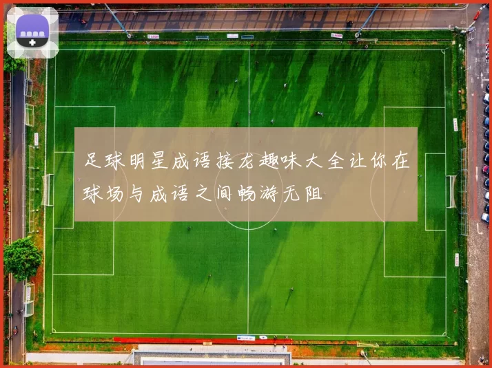 足球明星成语接龙趣味大全让你在球场与成语之间畅游无阻